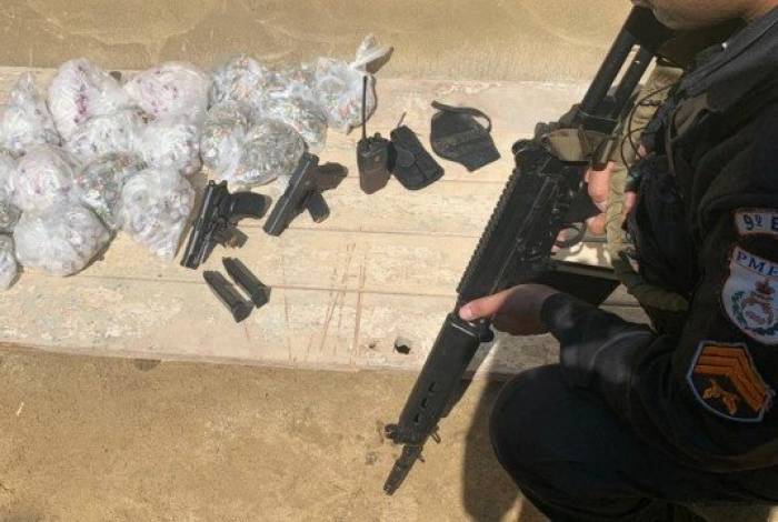 ApreensÃ£o da PM na Favela do MuquiÃ§o