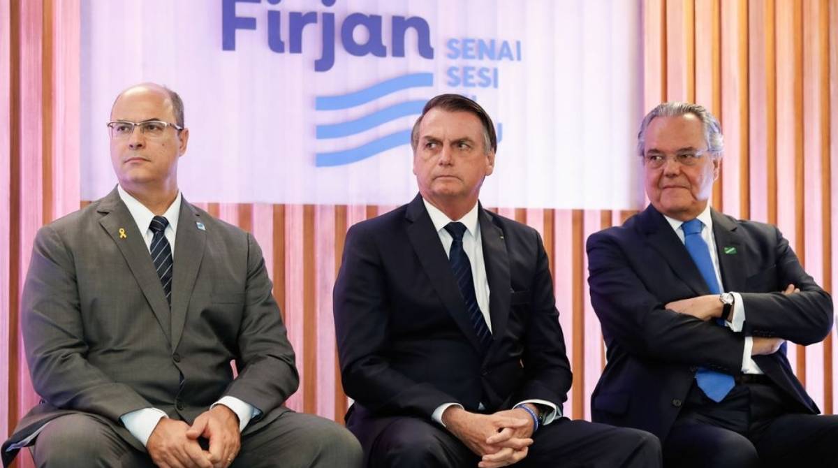 Governador Wilson Witzel já fez alguns dos pedidos em carta endereçada ao presidente Jair Bolsonaro - Alan Santos/PR