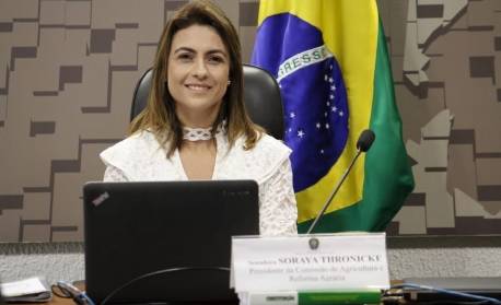 União Brasil confirma candidatura da senadora Soraya Thronicke (MS) à Presidência