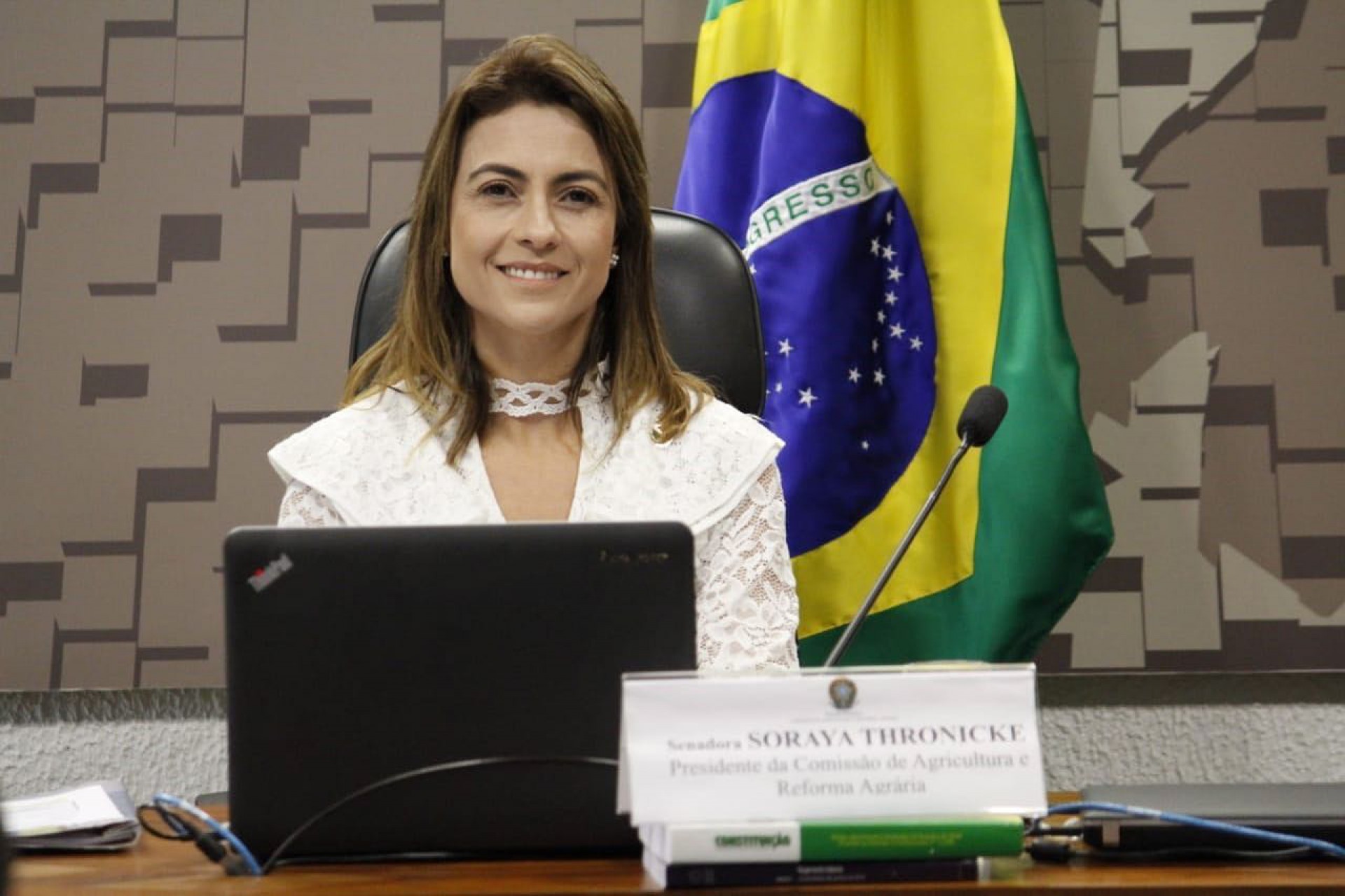 Senadora Soraya Thronicke (Uni&atilde;o Brasil-MS) substitui Luciano Bivar na disputa pelo Planalto - Reprodu&ccedil;&atilde;o Facebook