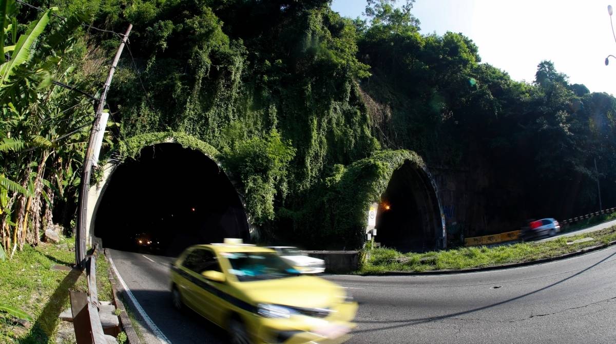 Rio, 21/05/2019, Lugares com risco de desabamento, na foto tunel Reboucas. Foto Gilvan de Souza / Agencia O Dia