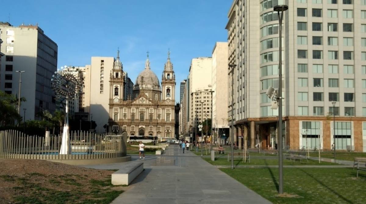 Pira Ol&iacute;mpica, no Centro do Rio - Reprodu&ccedil;&atilde;o Google Maps