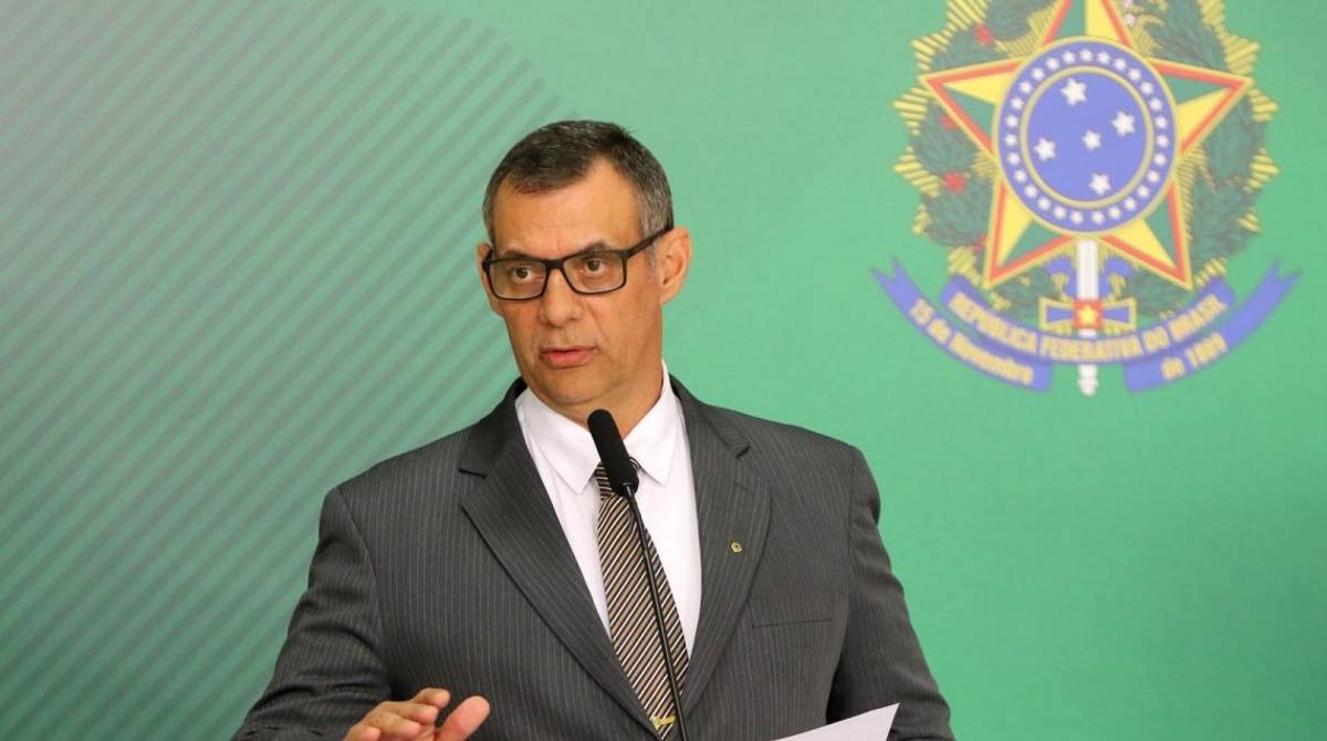 O porta-voz da Presidência da República, Otávio do Rêgo Barros, fala à imprensa - Wilson Dias/Agência Brasil