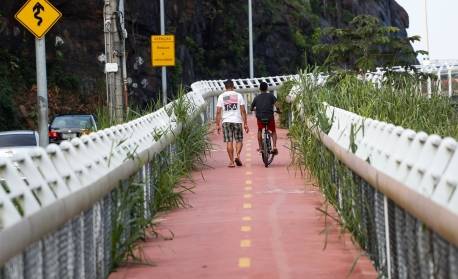 Ciclovia Tim Maia tem previsão de ser reaberta nesta segunda-feira