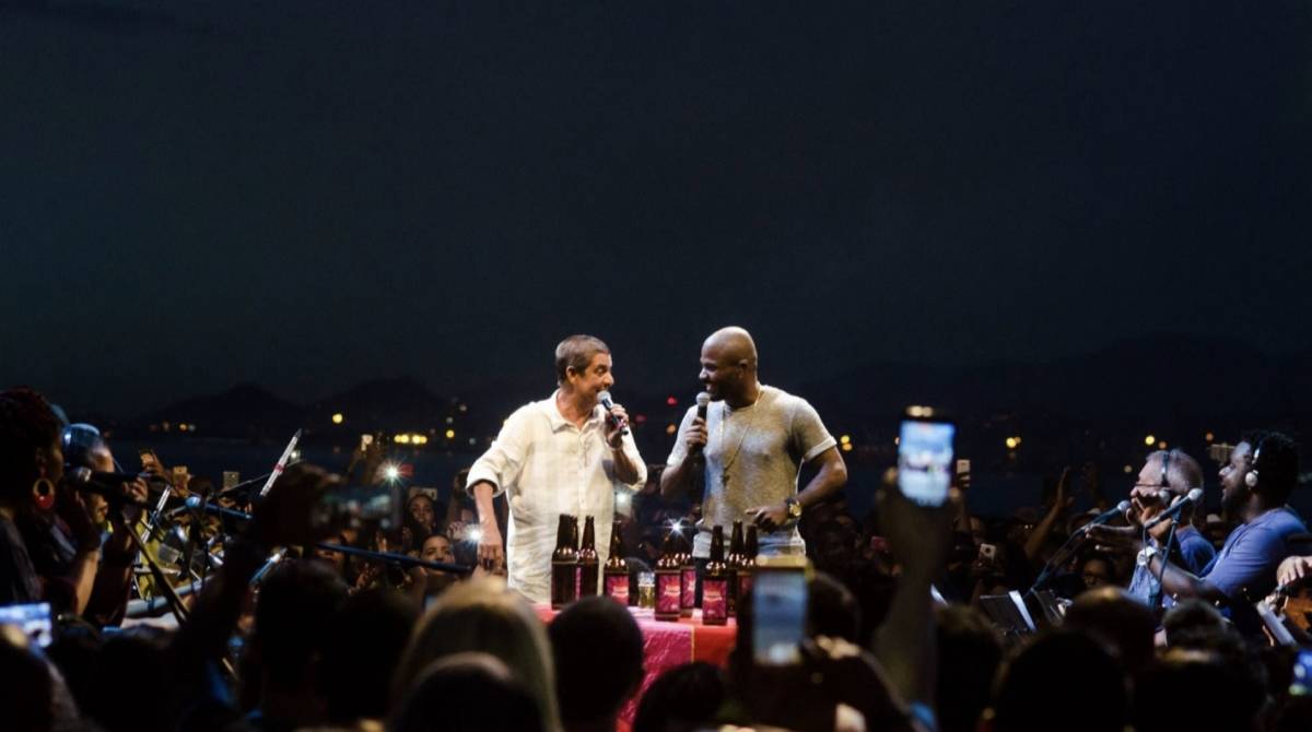 Gravação do DVD Samba Social Clube