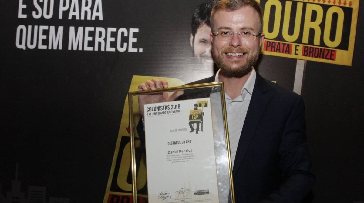 Rio,22/05/2019 -Premia&ccedil;&atilde;o dos Colunistas do Ano de 2019, realizado no Hotel Blue Note, na G&aacute;vea.Na foto, o Presidente do grupo O Dia, Daniel Penalva. Foto: Cl&eacute;ber Mendes/Ag&ecirc;ncia O Dia
