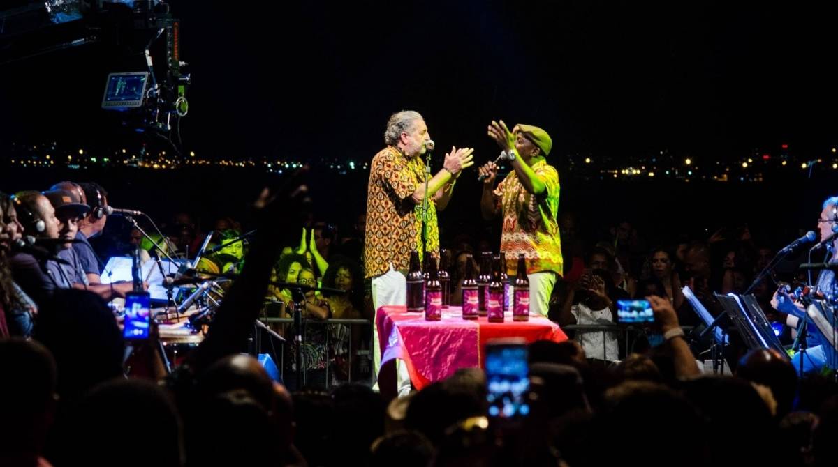 Gravação do DVD Samba Social Clube