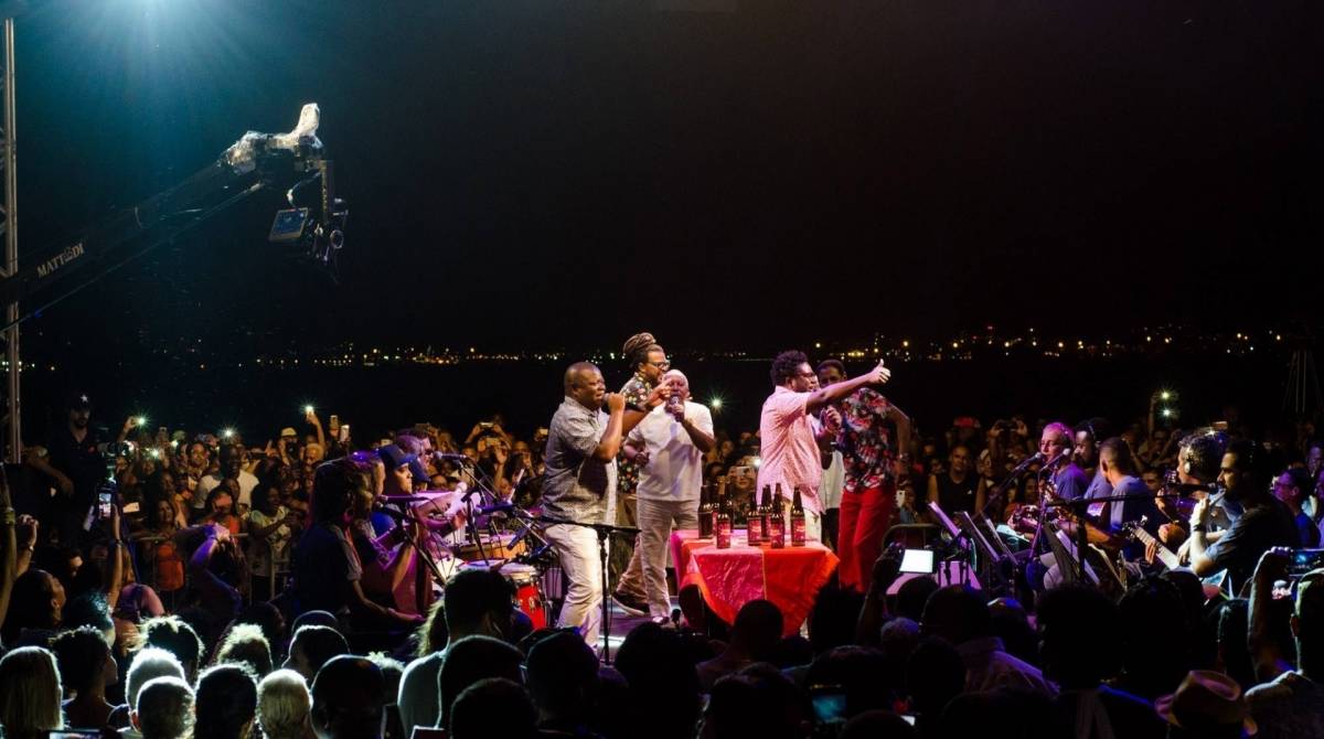 Gravação do DVD Samba Social Clube