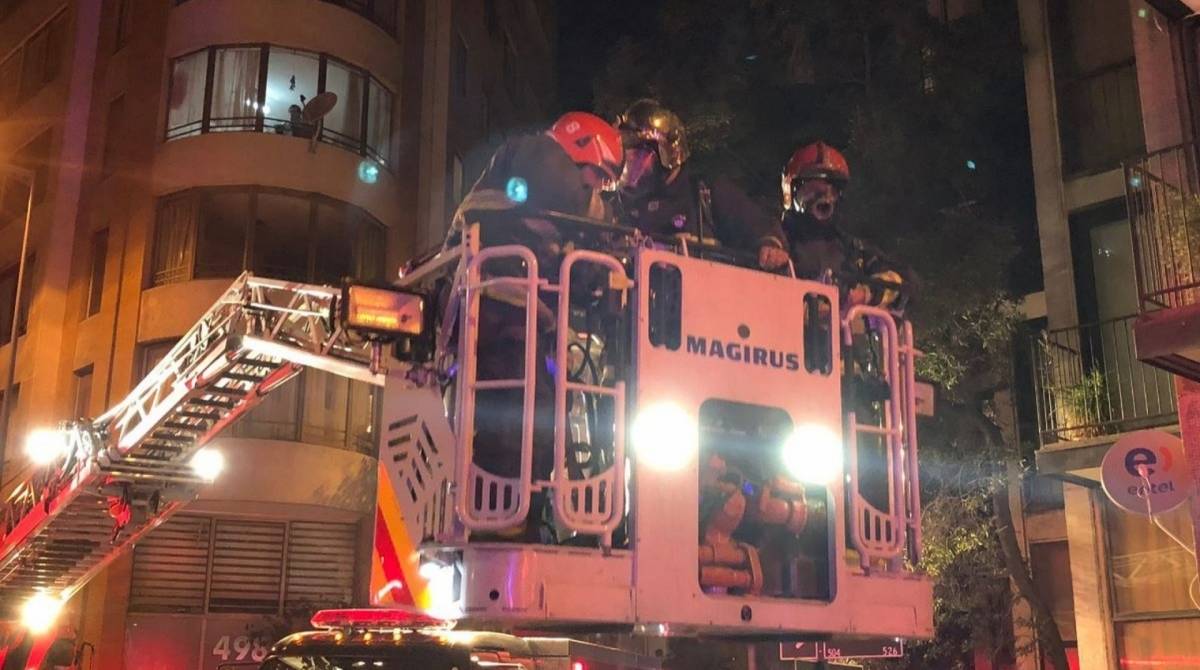 Bombeiros evacuaram prédio em que família brasileira foi morta