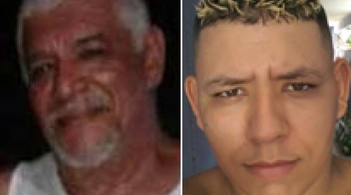 O sargento Sergio Ramos Rohan e o filho, Luan S&eacute;rgio da Silva Rohan - Arquivo Pessoal