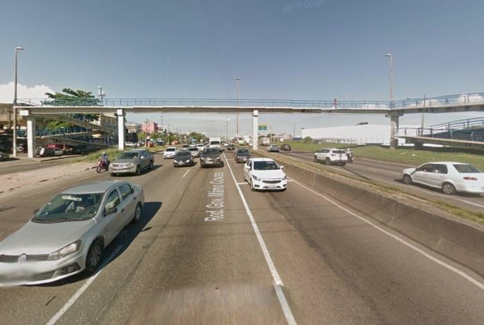 Na próxima semana haverá a interdição parcial na pista lateral, altura do viaduto de Coelho Neto