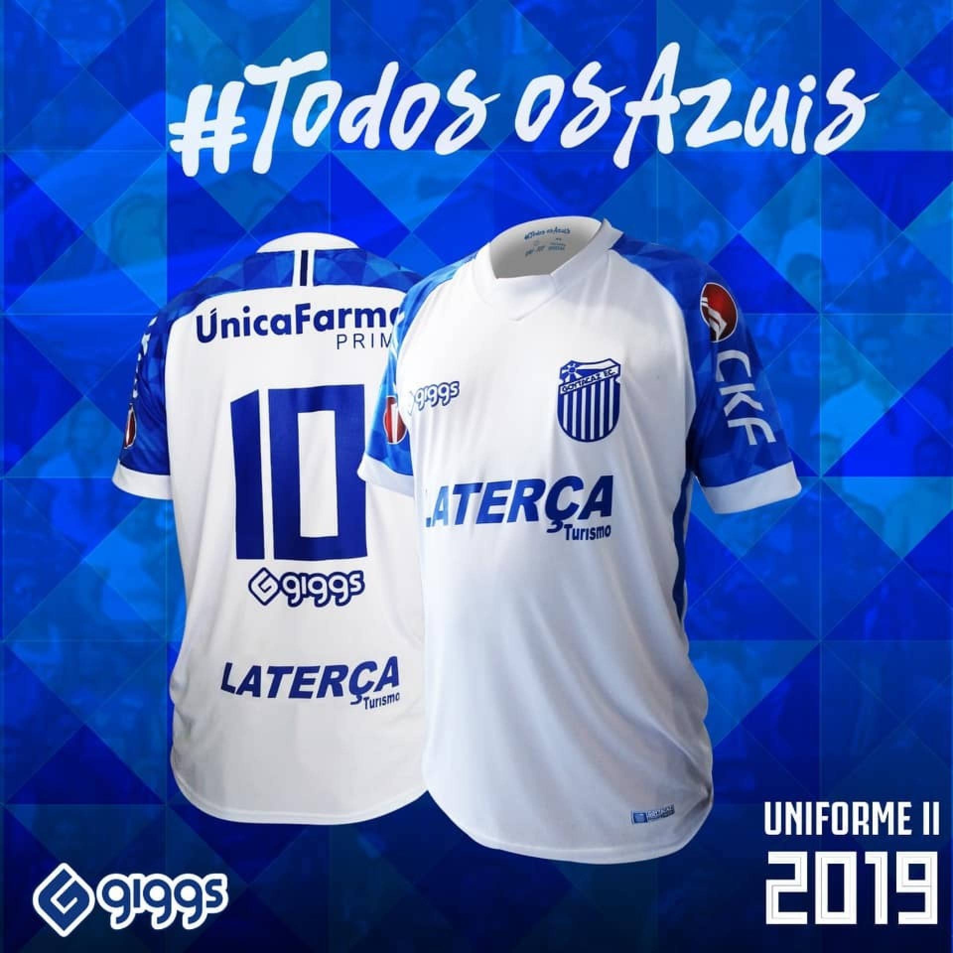 O Goytacaz estreia na Série B1 com novos uniformes em 2019