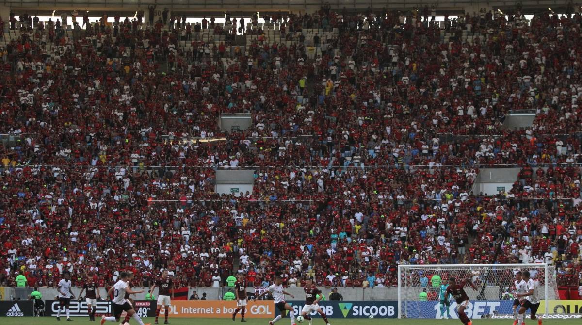 Torcida do Flamengo no Maracan&atilde; - Armando Paiva / Ag&ecirc;ncia O Dia