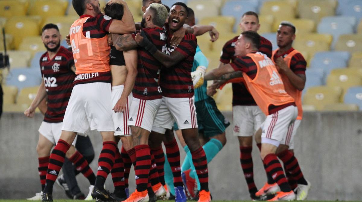 Flamengo venceu o Athletico-PR - Armando Paiva / Agência O Dia