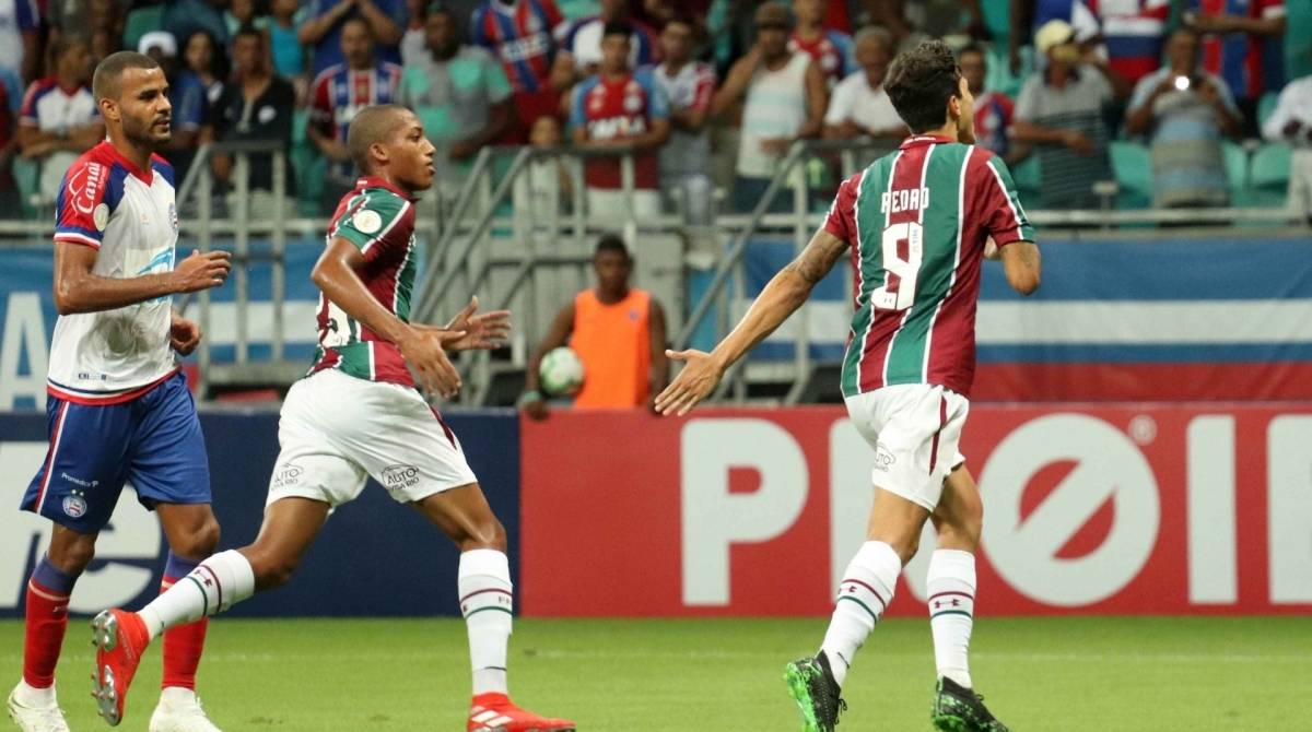 Jo&atilde;o Pedro (E) e Pedro (D) fizeram os gols do Fluminense  - Mauricia da Matta/Parceiro/Ag&ecirc;ncia O Dia