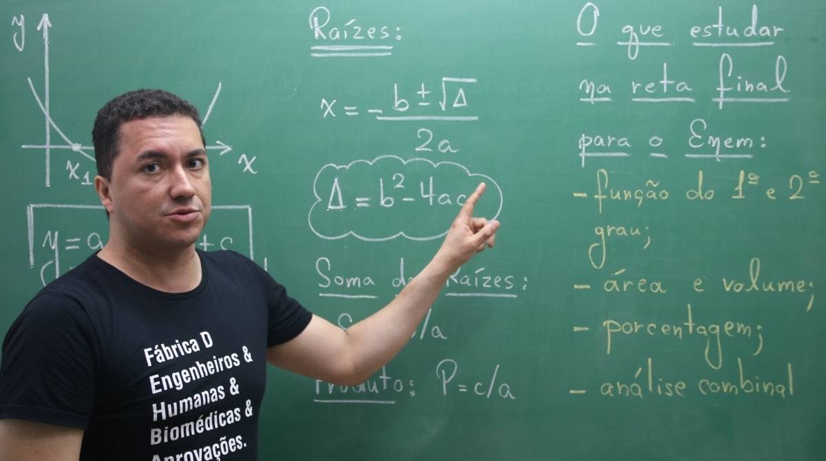 Fabrica D oferece cursos online para preparaÃÂ§ÃÂ£o para o Enem