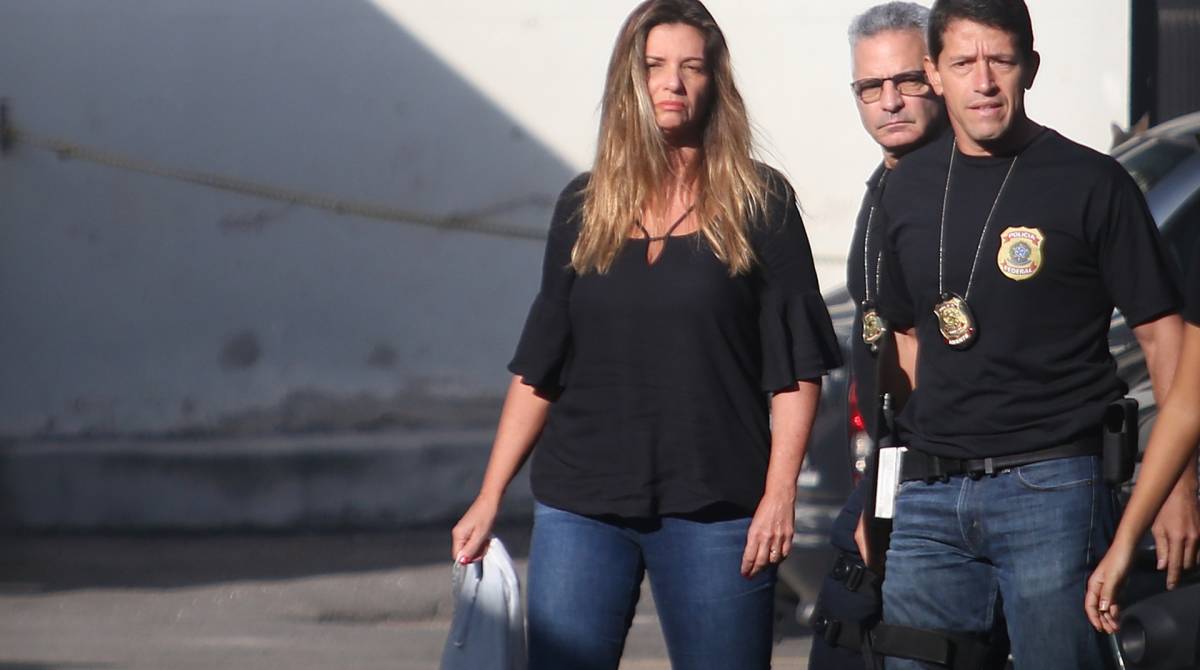 T&acirc;nia Maria Arag&atilde;o Fonseca foi presa em casa, na Barra da Tijuca - Daniel Castelo Branco / Ag&ecirc;ncia O Dia