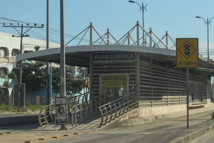 Estação Vilar Carioca está entre as 22 que serão desmontadas no trecho da Avenida Cesário de Melo