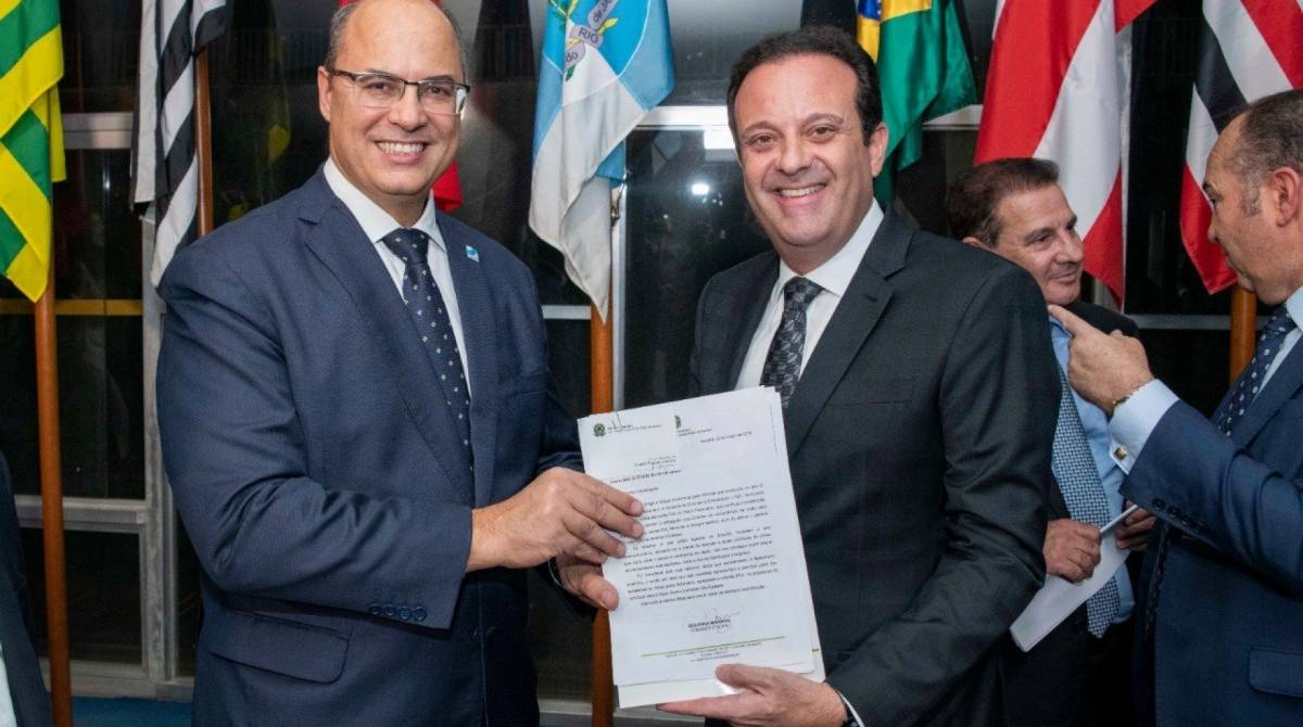 &Agrave; frente da Secretaria da Casa Civil, Andr&eacute; Moura tem sido respons&aacute;vel pelas articula&ccedil;&otilde;es pol&iacute;ticas do governo Witzel - Divulga&ccedil;&atilde;o
