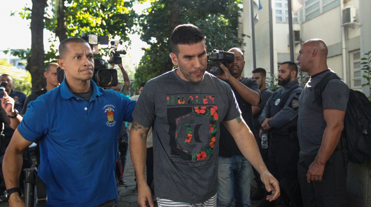 O PM Leandro Marques da Silva, o Mingau, preso nestas sexta, &eacute; considerado um dos bra&ccedil;os direito de Orlando Curicica,  - Armando Paiva / Ag&ecirc;ncia