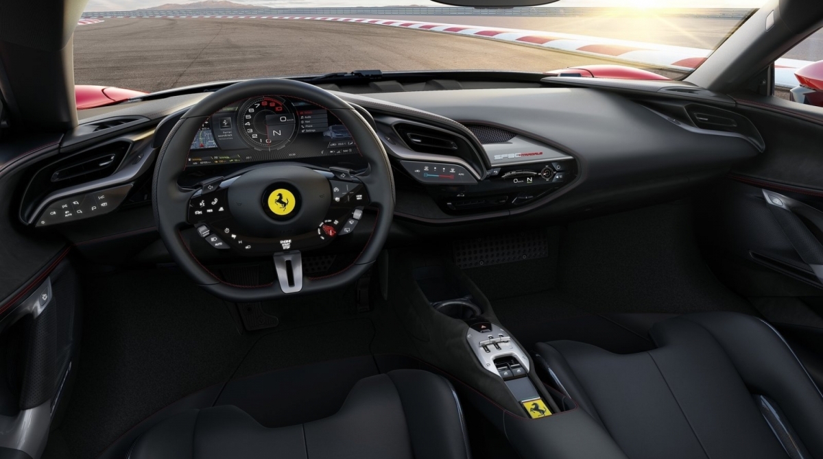 Ferrari híbrida tem transmissão automatizada de dupla embreagem banhada a óleo de 8 velocidades