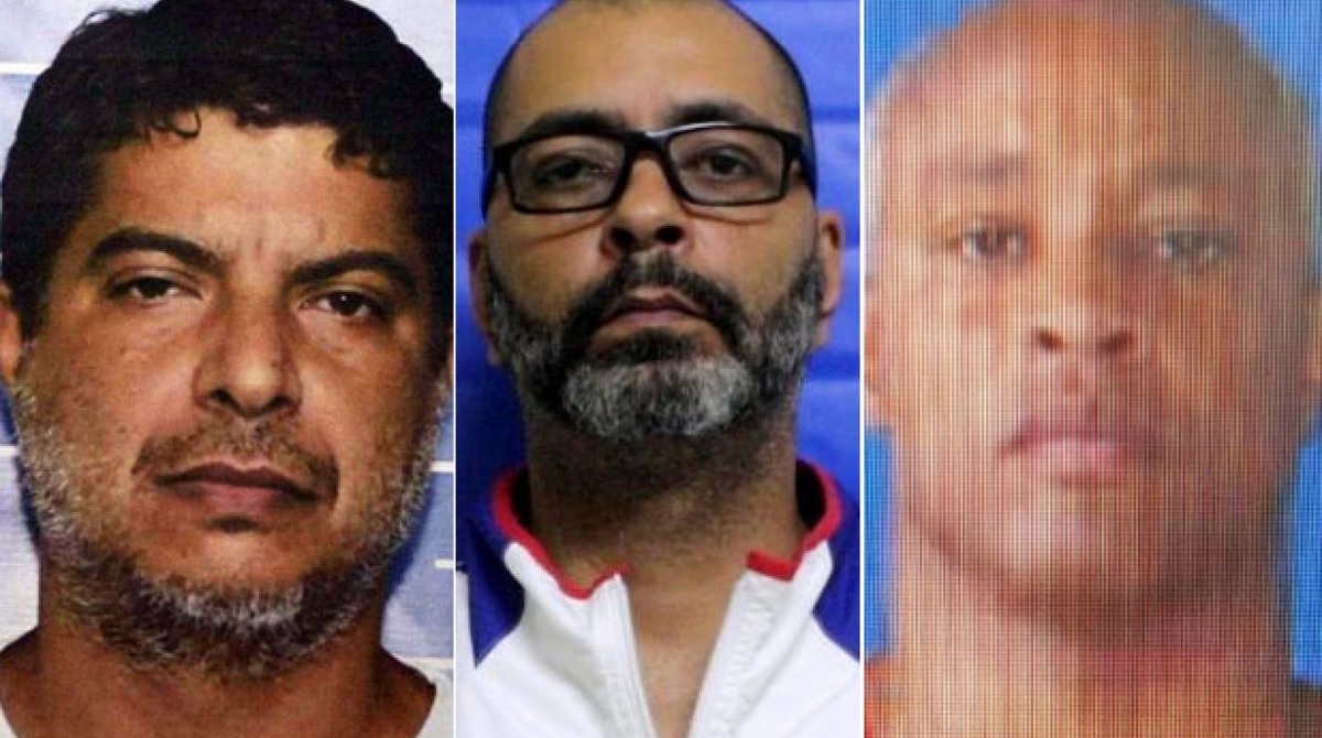 Orlando Curicica; o ex-PM Alan de Moraes Nogueira, Cachorro Louco; e Luis Cl&aacute;udio Ferreira Barbosa, o Claudinho