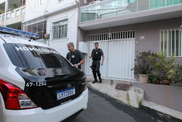 Um dos endereÃ§os alvos da operaÃ§Ã£o, na Taquara, em JacarepaguÃ¡