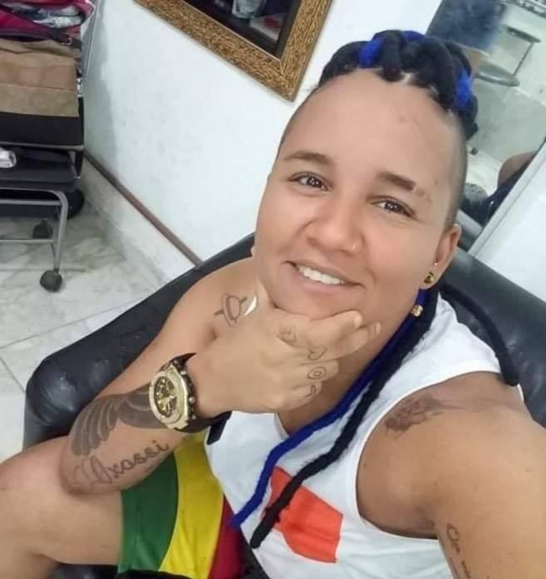 Joyce Vargas foi encontrada morta, nesta quinta-feira, próximo aos trilhos da estação Madureira