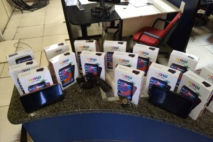 PM recuperou produtos roubados nas Lojas Americanas na Taquara