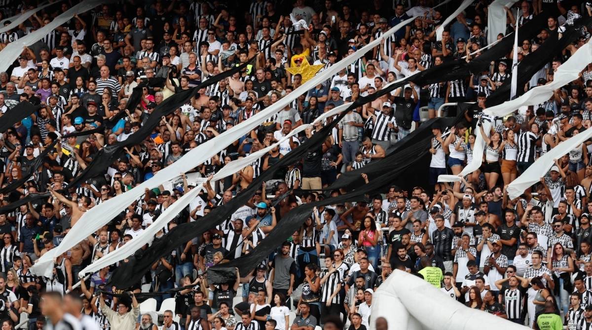 Torcida do Botafogo - Gilvan de Souza / Ag&ecirc;ncia O Dia