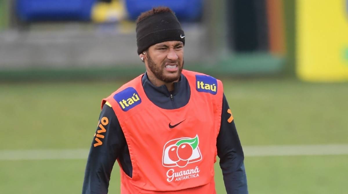 Neymar  - CARL DE SOUZA / AFP