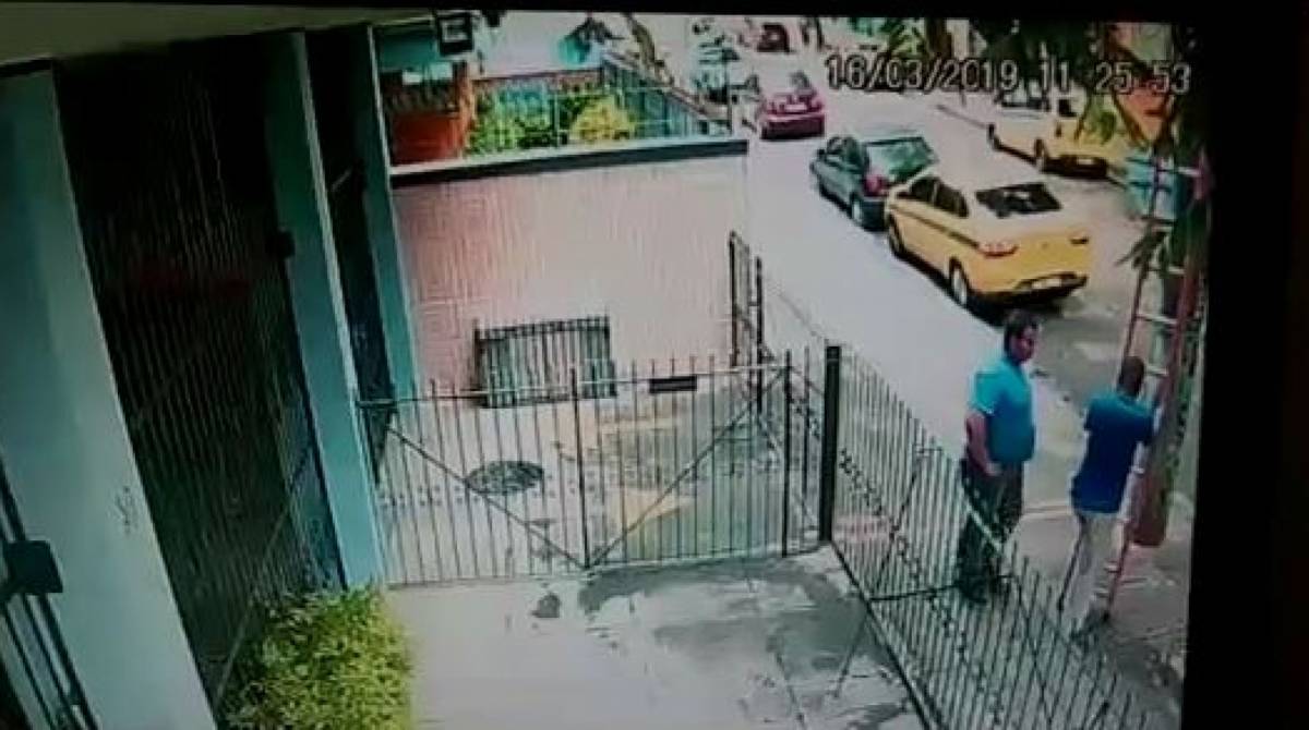 Trio que furtava equipamento de telefonia foi flagrado em ação em Vila Isabel