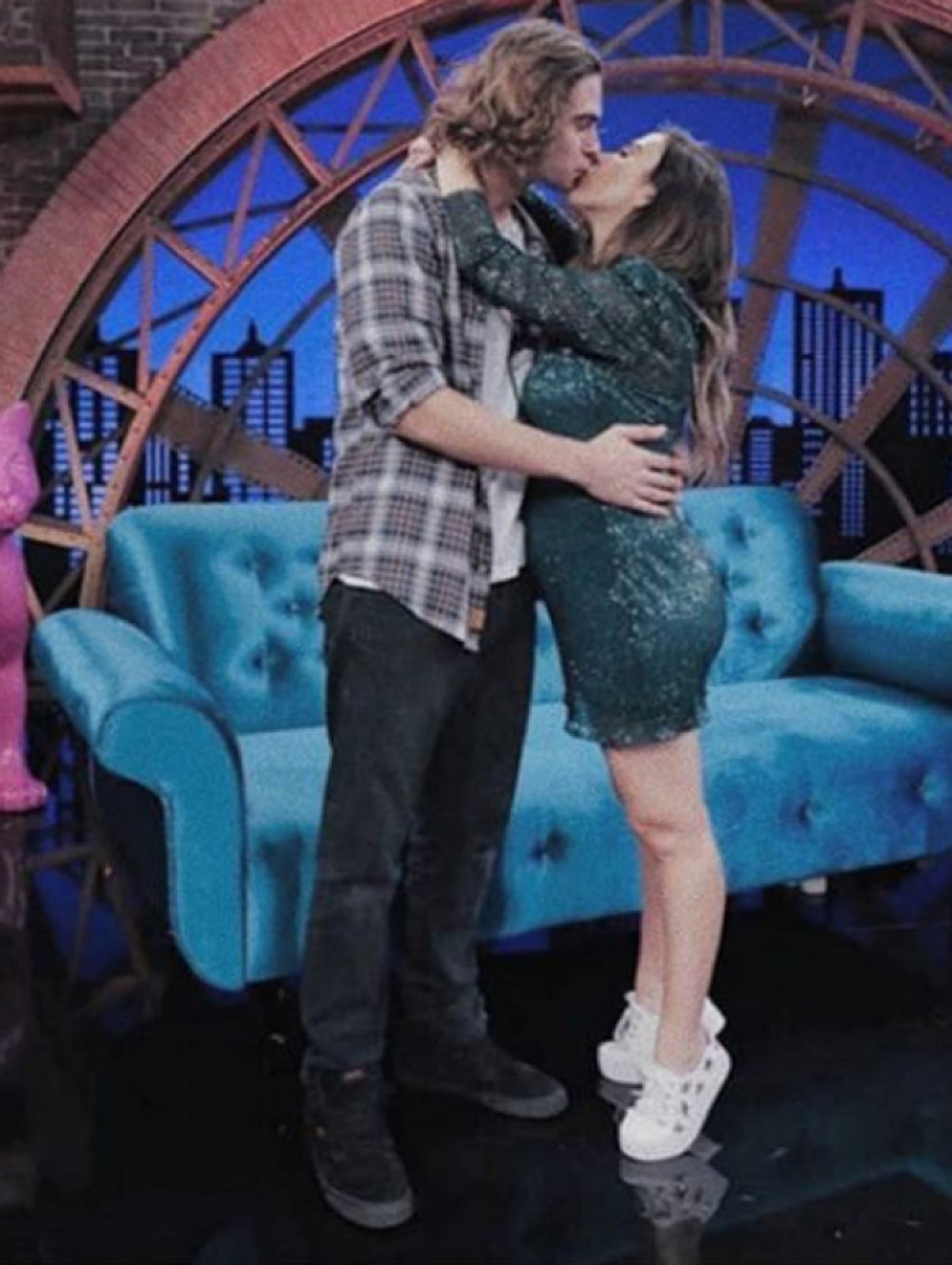 Rafael Vitti e Tatá Werneck no 'Lady Night' - Reprodução