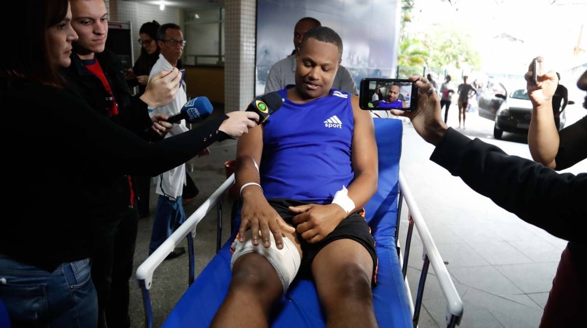 Rio, 05/06/2019, Mulher morta em assalto ao onibus da linha 383 em Campinho, Fabiano Santa Barbara que levou um tiro na perna. Foto de Gilvan de Souza / Agencia O Dia
