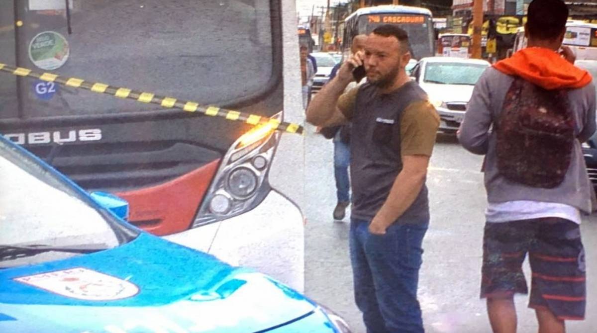 Um dos filhos de Luzimar esteve no local