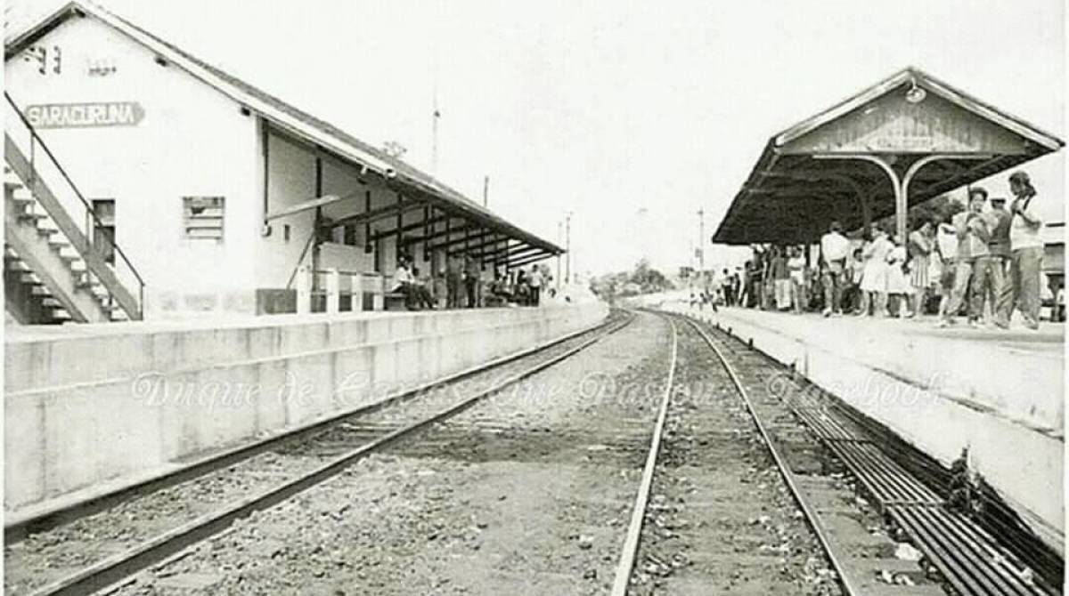 Estação de Saracuruna completa 131 anos - Foto de arquivo