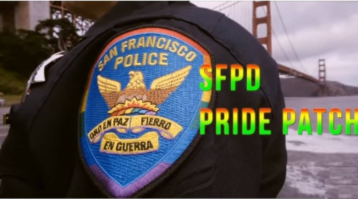 Brasão da polícia, bordado nas cor dourado, também será vendido ao público por US$ 20 (aproximadamente R$ 80 reais)