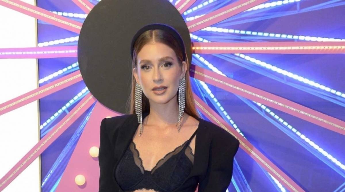 Marina Ruy Barbosa participa de evento de marca de lingerie em S&atilde;o Paulo