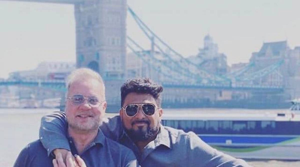 Luiz Fernando Guimarães e Adriano Medeiros - Reprodução de internet