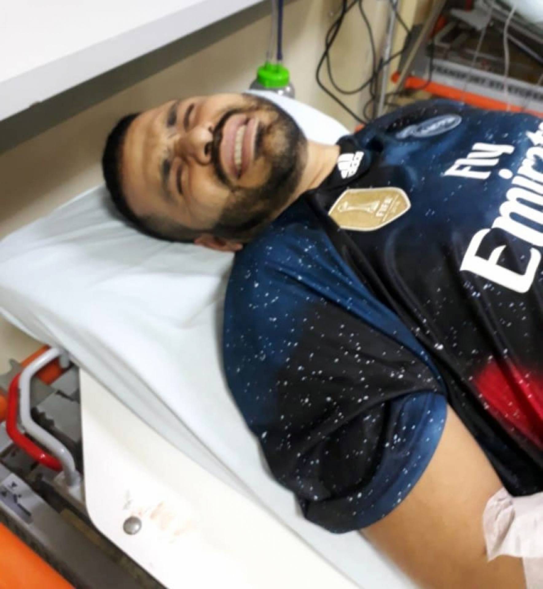 Cara Preta foi socorrido no Hospital Geral de Bonsucesso