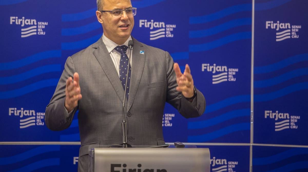 Wilson Witzel afirma que novas reformas serão necessárias - Vinicius Magalhães / Firjan