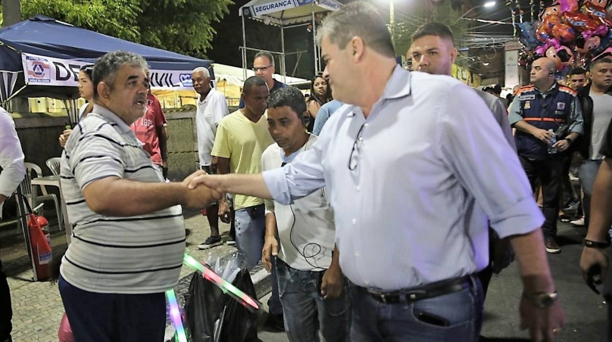 Washington Reis na Festa de Santo Antônio