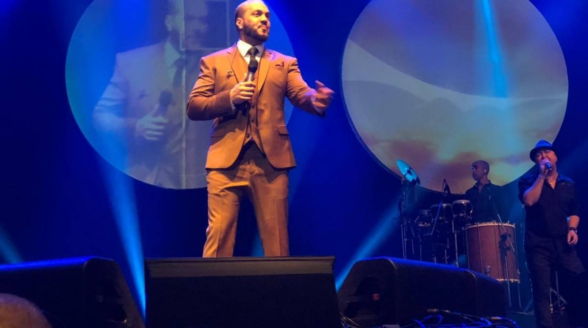 Belo se apresenta no Km de Vantagens Hall - Monique Arruda/Divulgação