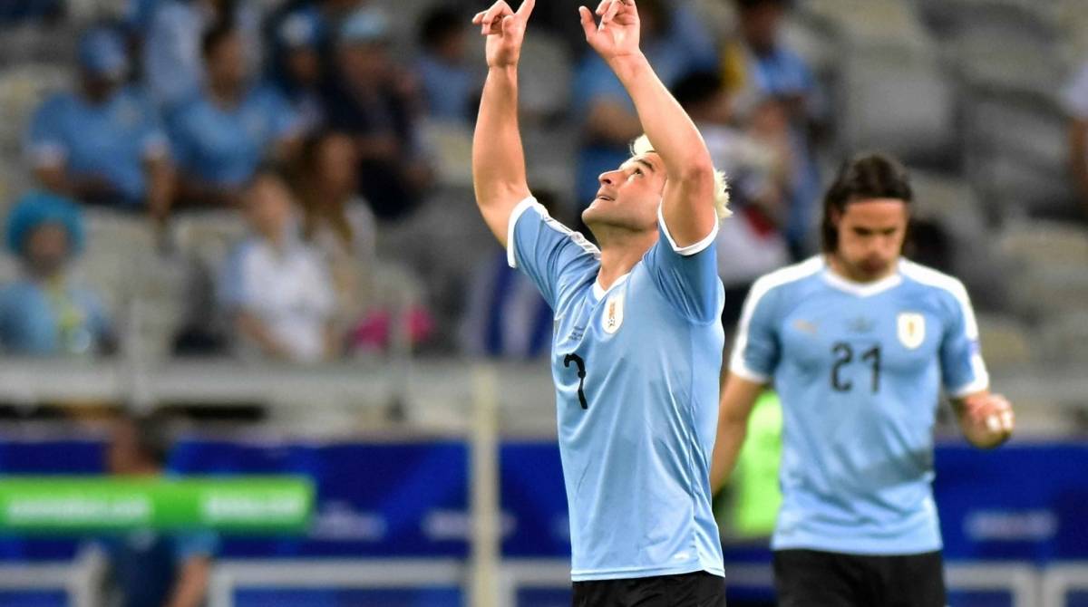 6-16-9--20 - AGENCIA DE NOTICIAS -  PARCEIRO - Partida entre Uruguai x Equador, valida pela primeira rodada do Grupo C da CONMEBOL Copa America Brasil 2019, realizado no estadio Mineirao, na noite deste Domingo, 16. Foto:Eduardo Carmim/Parceiro/Ag&ecirc;ncia O Dia