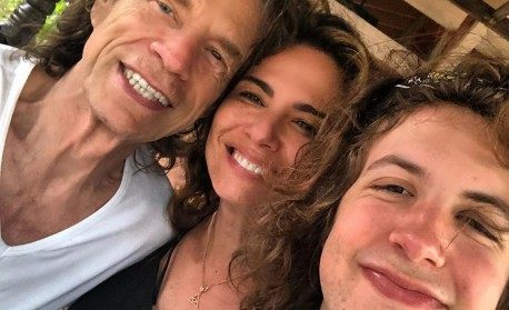 Luciana Gimenez homenageia Mick Jagger em Dia dos Pais