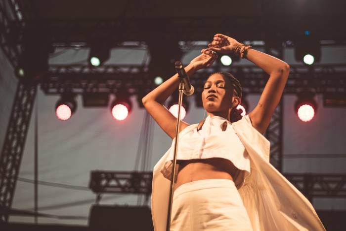 Luedj Luna fez o melhor show do evento - Patrick Sister / Divulgação