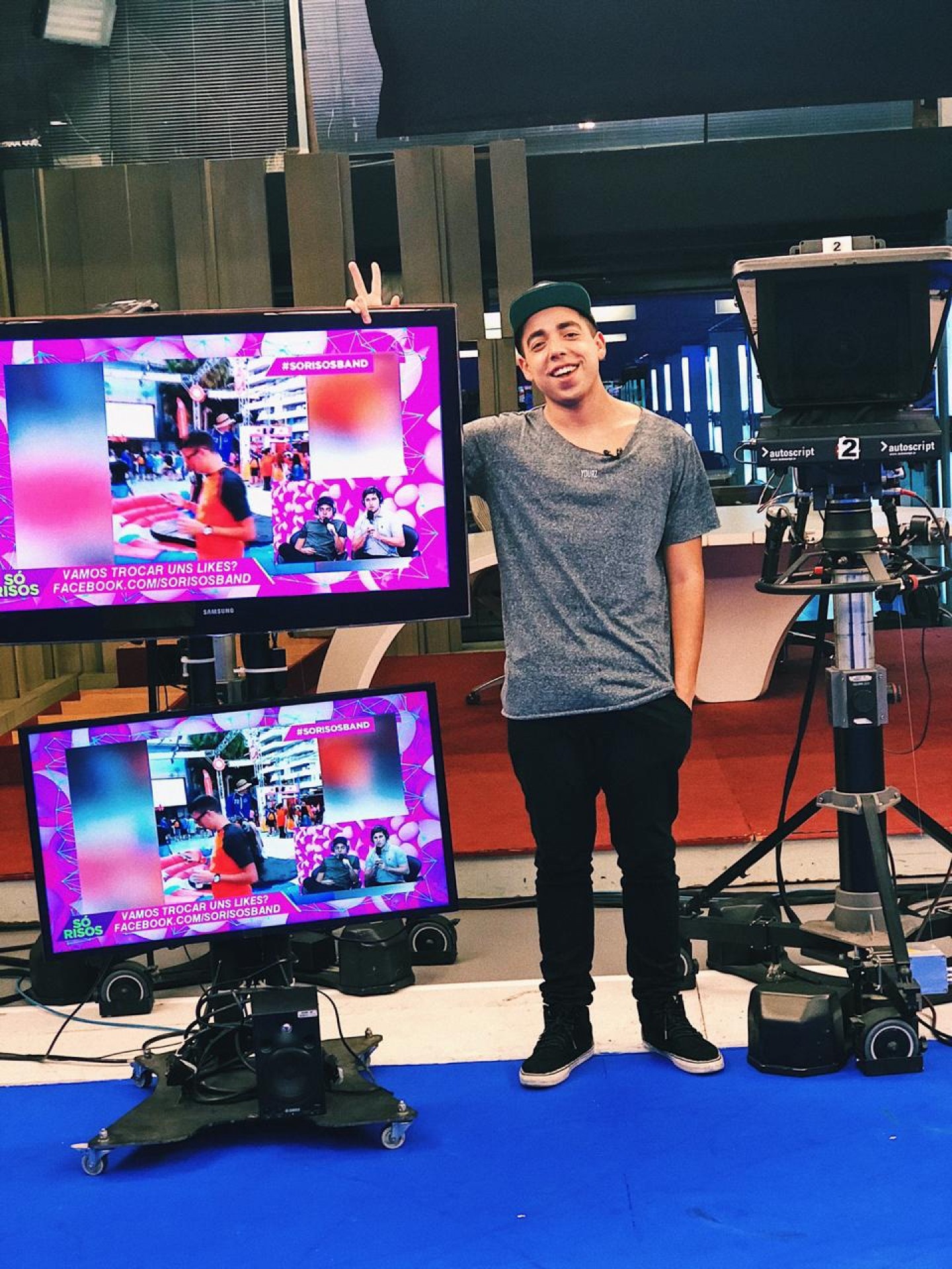 Lucas Selfie, após quase sete anos, se desligou ontem da Band - Divulgação