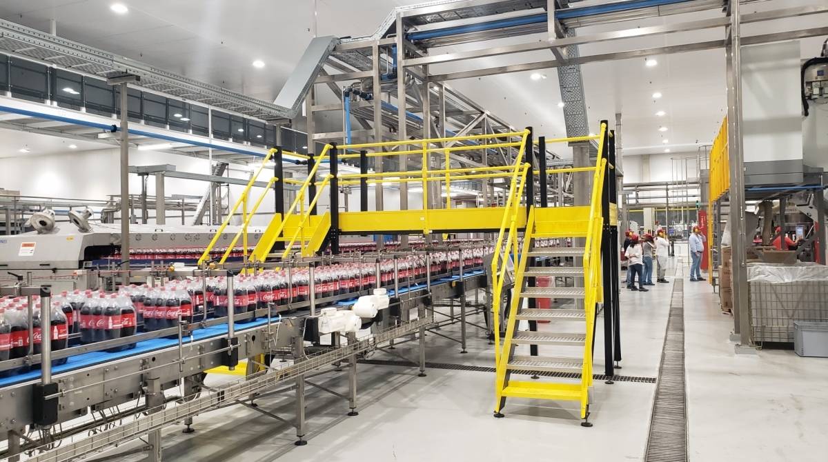 F&aacute;brica da Coca-Cola Andina em Caxias