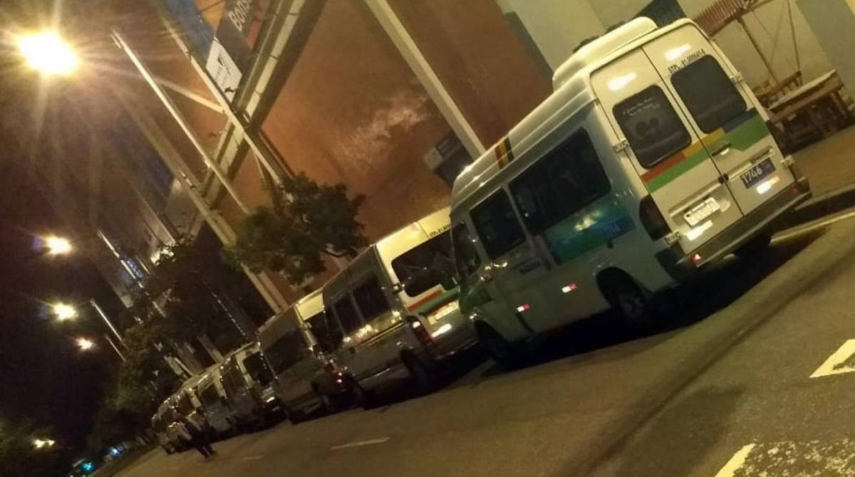 Movimento começou ainda de madrugada