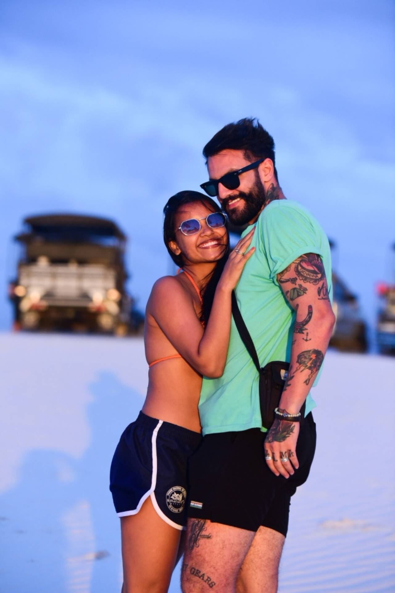 Ex-BBB Gleice Damasceno e Wagner